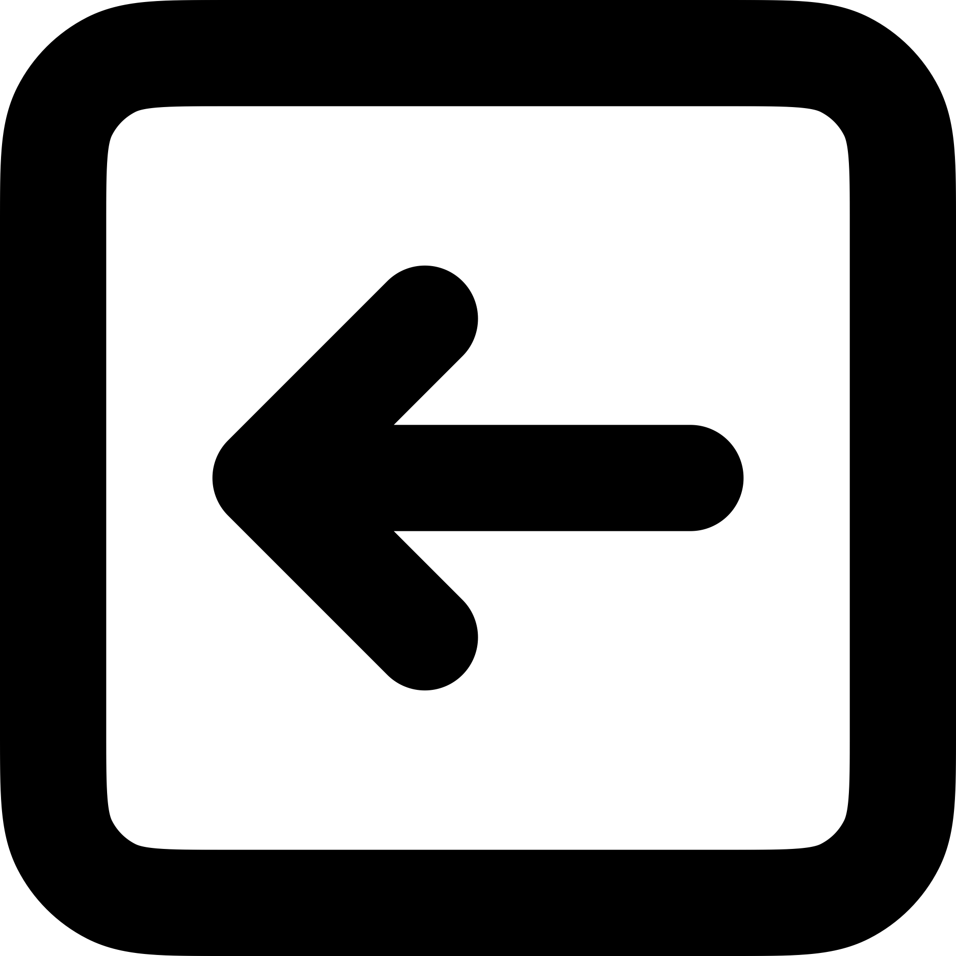 Arrow Square Left Contour Svg Vector Free Vectors